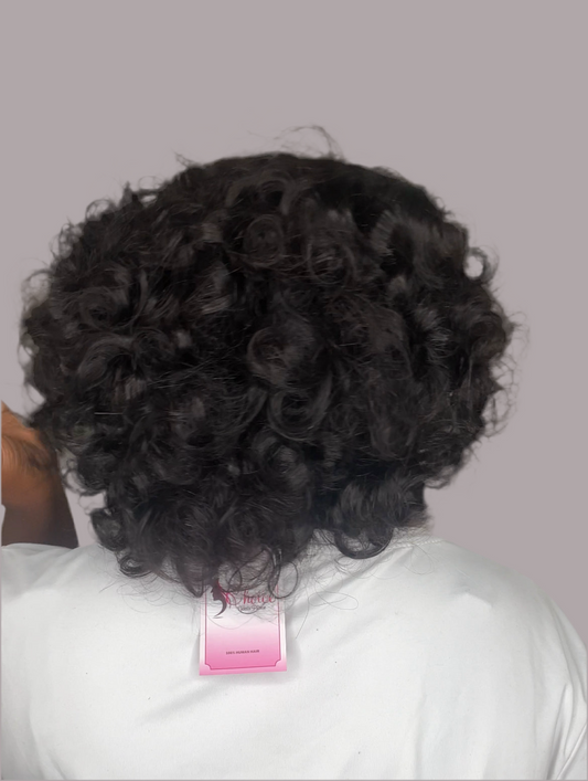 14" Headband Wig – Soft & Bouncy Curls, Easy Wear & Natural Look