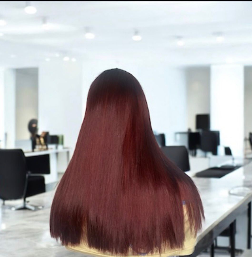 2x6 18" Bone Straight Closure Wig – Premium Human Hair