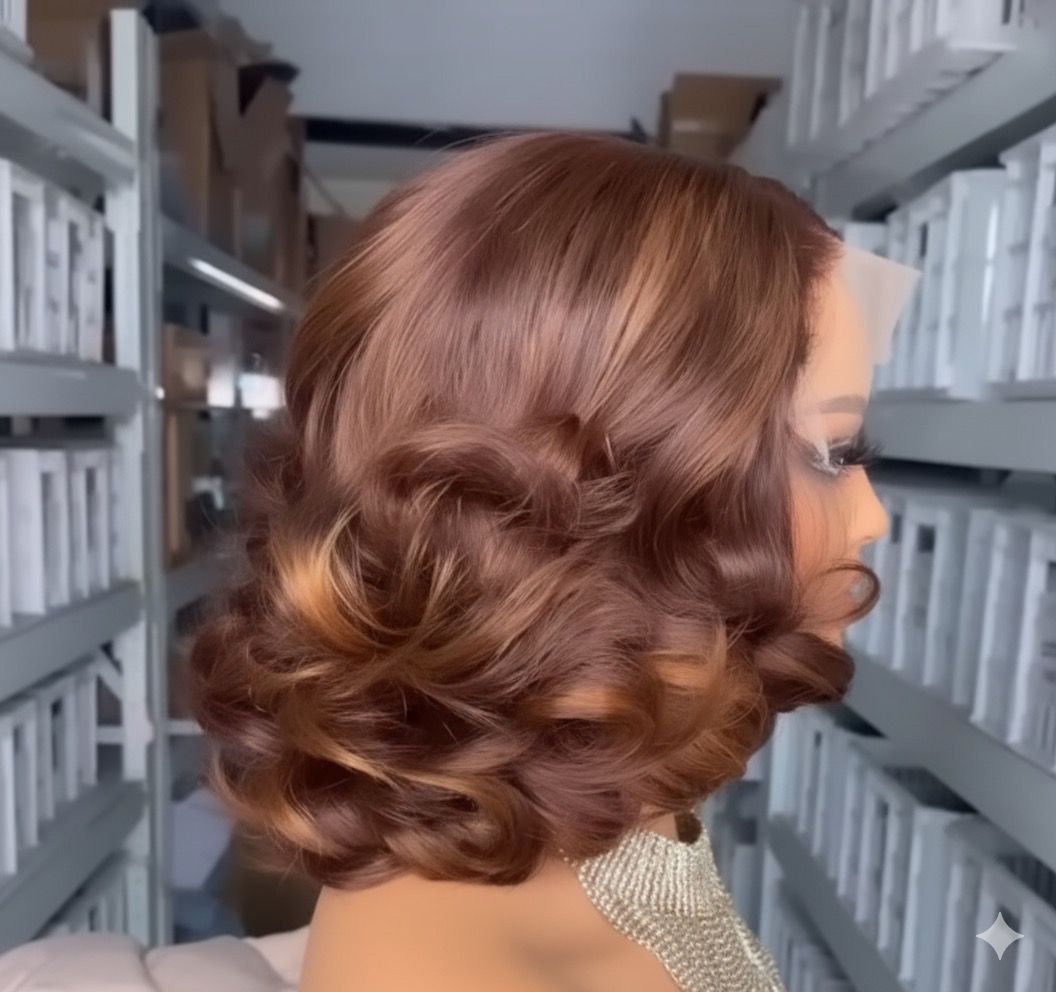 10" Loose Wave Bouncy Wigs